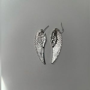 Angel wing earrings